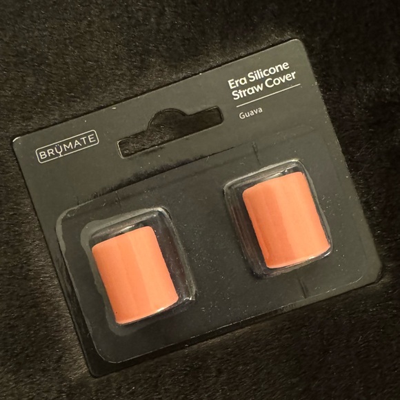 NEW! BRUMATE Guava Magnetic Era Straw Covers Set of 2 New in Package! - Picture 2 of 12
